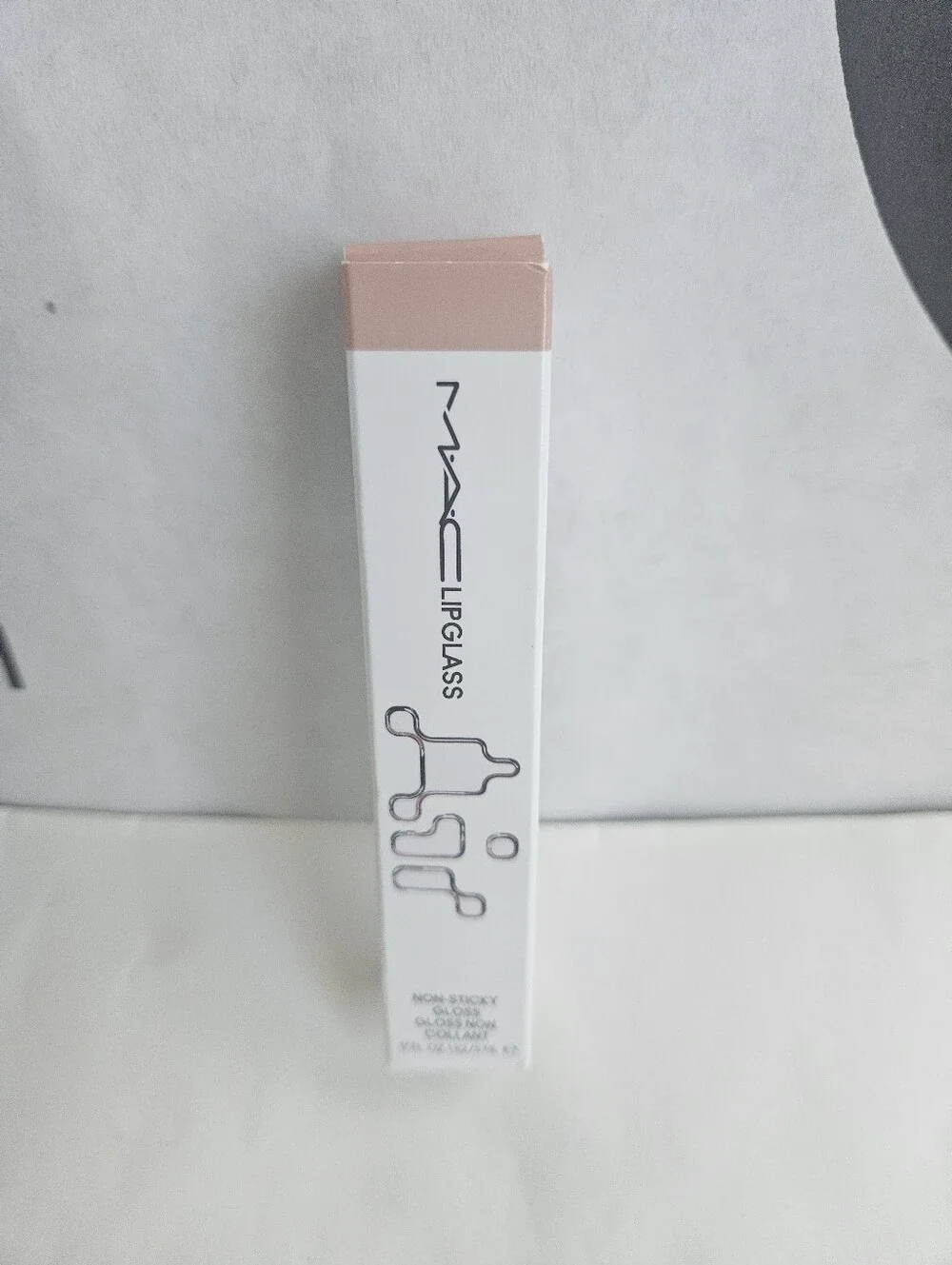 MAC Cosmetics Lipglass Non-Sticky Gloss - Light Beige: Behaved